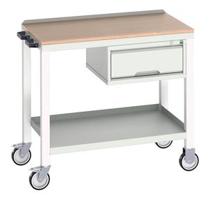 Verso Mobile Work Benches for assembly and production Verso 1000x930Mobile Work Bench M 1x Drawer